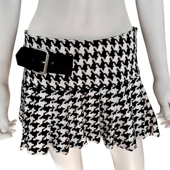 vintage super low fat goth low-rise mini skirt - Picture 3 of 6